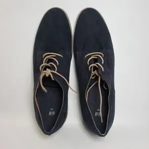 H&M Derby Men\'s Dark Blue Suede Casual Shoes Size 11.5 NWOT H&M | Shoes | Hm Derby Mens Dark Blue Suede Casual Shoes  main image 2